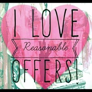 All Offers Welcomed!